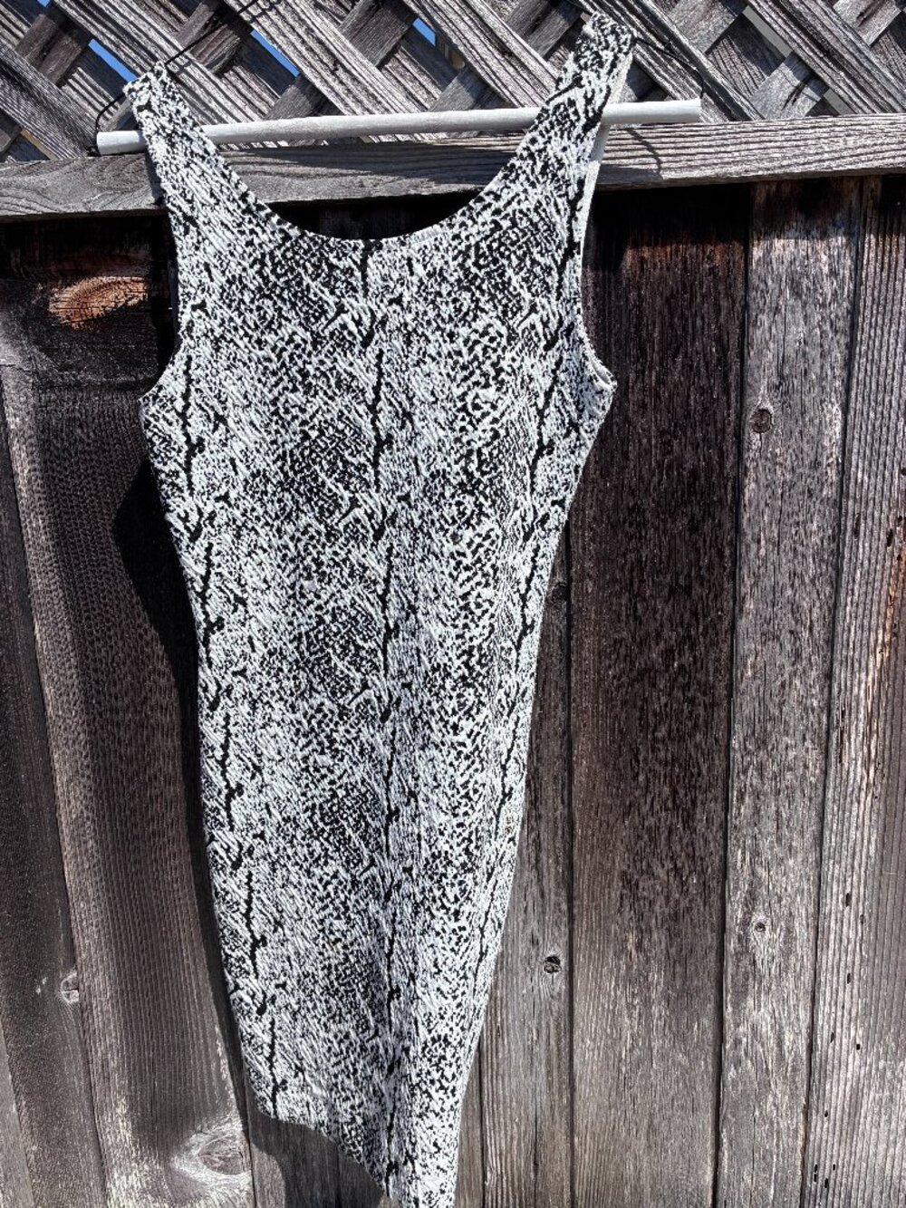 Patterned dress